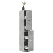 Apothecary Cabinet Concrete Grey 30x41x174.5 cm Engineered Wood - Bargainia.com - 8721158405852 - 3309630
