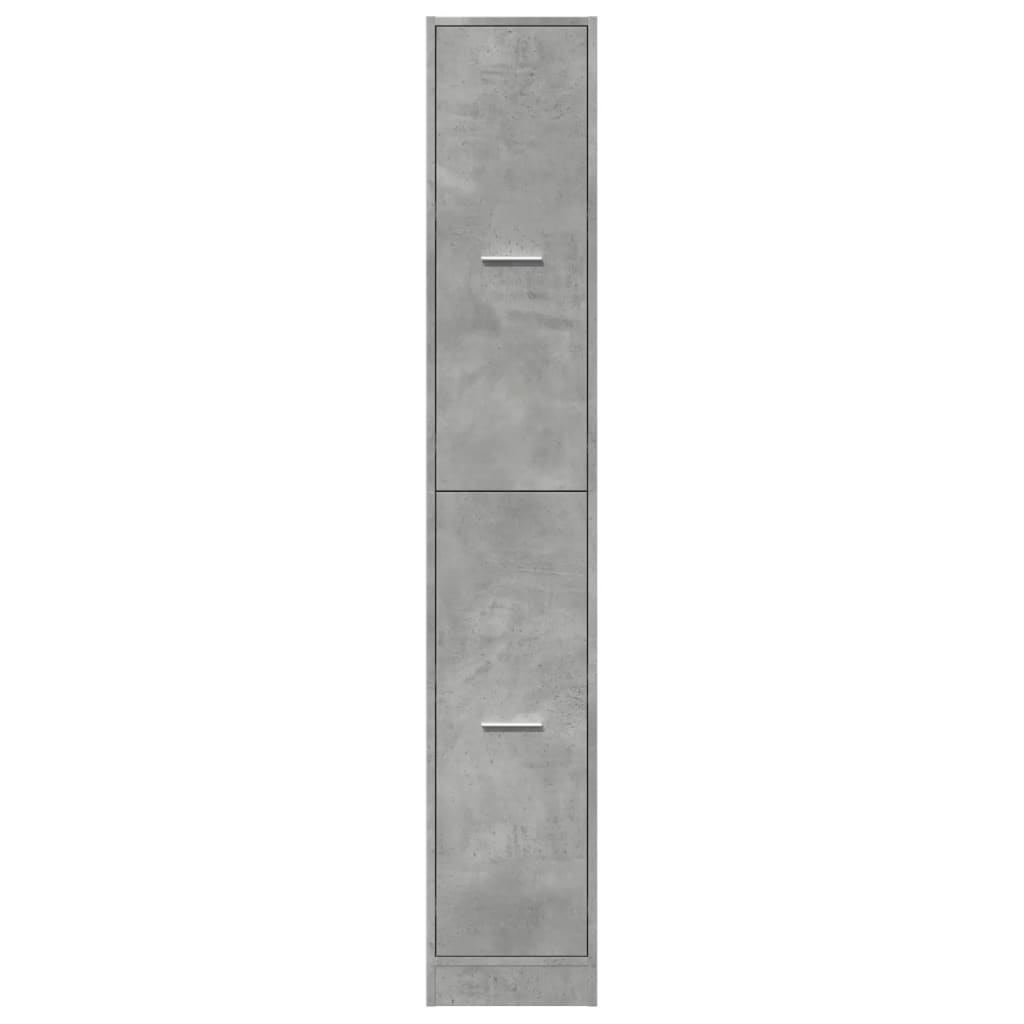 Apothecary Cabinet Concrete Grey 30x41x174.5 cm Engineered Wood - Bargainia.com - 8721158405852 - 3309630