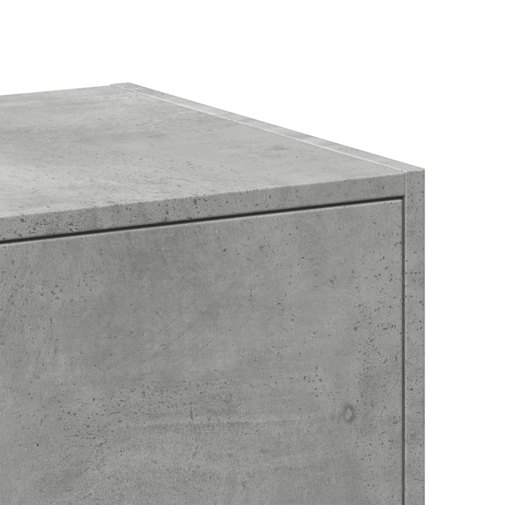 Apothecary Cabinet Concrete Grey 30x41x77.5 cm Engineered Wood - Bargainia.com - 8721158399526 - 855154