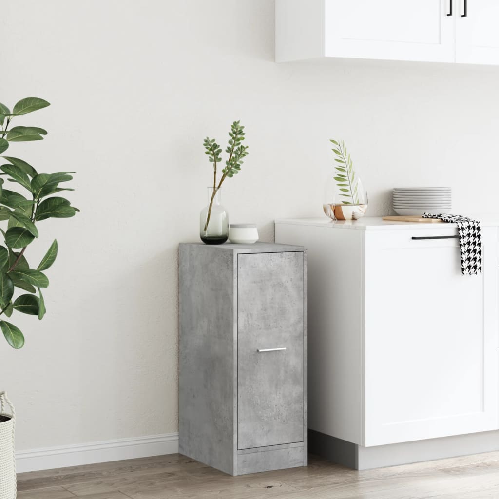 Apothecary Cabinet Concrete Grey 30x41x77.5 cm Engineered Wood - Bargainia.com - 8721158399526 - 855154