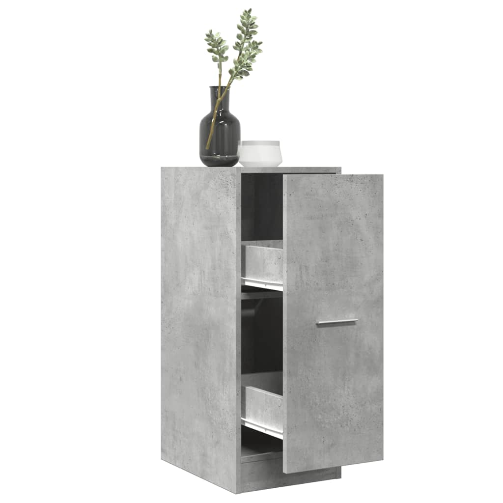 Apothecary Cabinet Concrete Grey 30x41x77.5 cm Engineered Wood - Bargainia.com - 8721158399526 - 855154