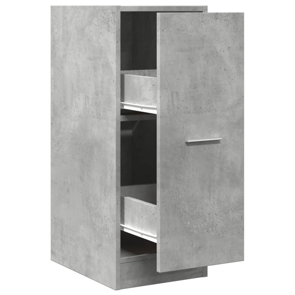 Apothecary Cabinet Concrete Grey 30x41x77.5 cm Engineered Wood - Bargainia.com - 8721158399526 - 855154
