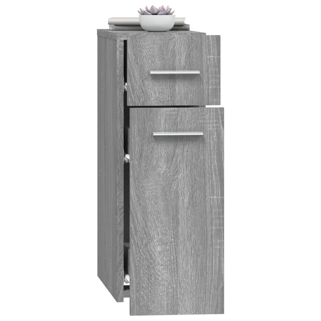 Apothecary Cabinet Grey Sonoma 20x45.5x60 cm Engineered Wood - Bargainia.com - 8720286955994 - 815865