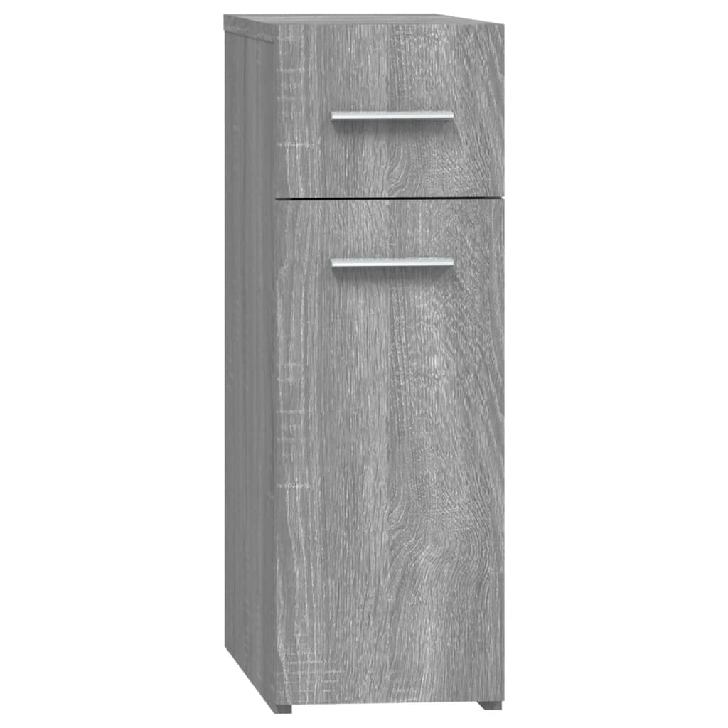 Apothecary Cabinet Grey Sonoma 20x45.5x60 cm Engineered Wood - Bargainia.com - 8720286955994 - 815865