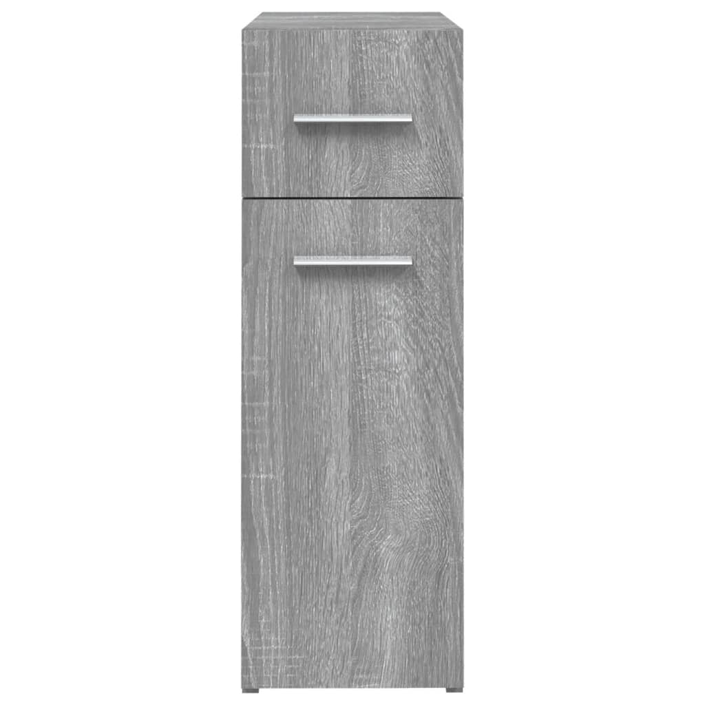 Apothecary Cabinet Grey Sonoma 20x45.5x60 cm Engineered Wood - Bargainia.com - 8720286955994 - 815865