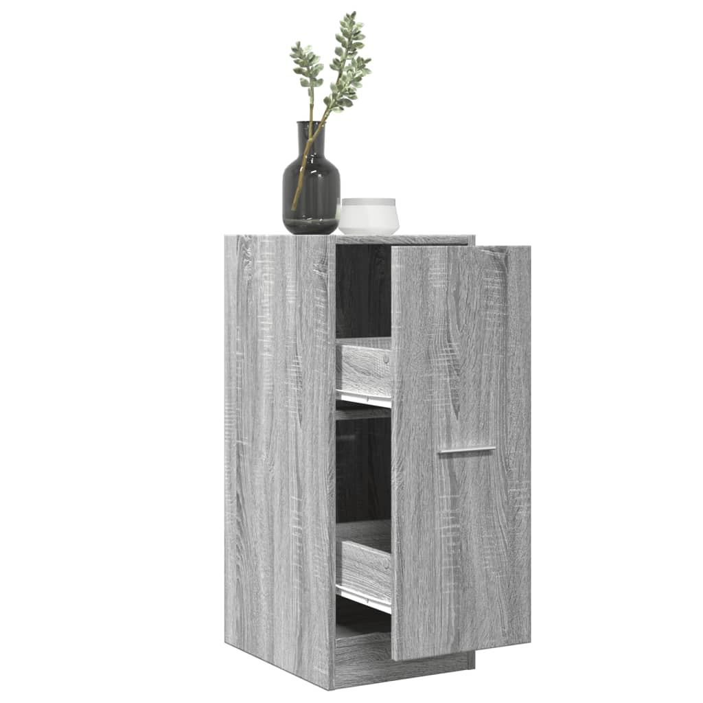 Apothecary Cabinet Grey Sonoma 30x41x77.5 cm Engineered Wood - Bargainia.com - 8721158399540 - 855156
