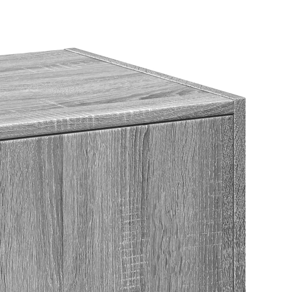 Apothecary Cabinet Grey Sonoma 30x41x77.5 cm Engineered Wood - Bargainia.com - 8721158399540 - 855156