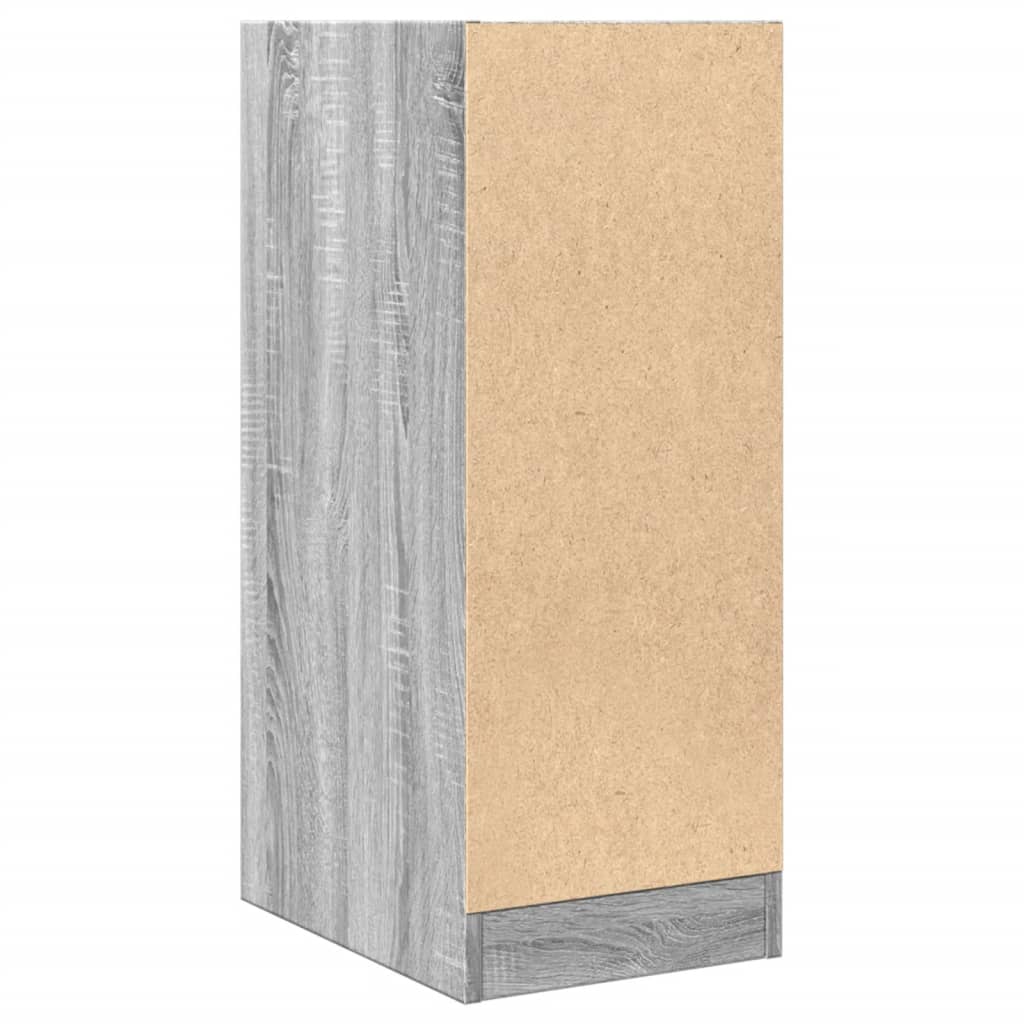 Apothecary Cabinet Grey Sonoma 30x41x77.5 cm Engineered Wood - Bargainia.com - 8721158399540 - 855156