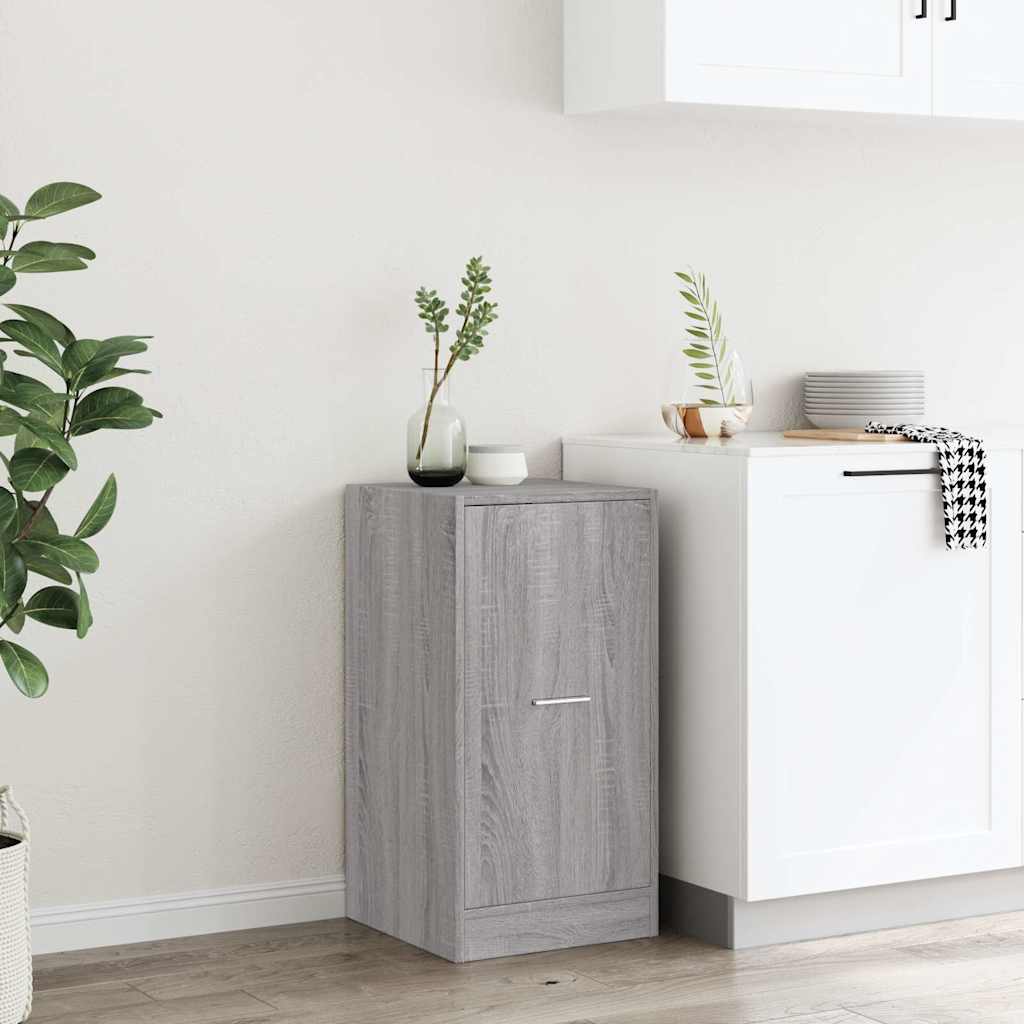 Apothecary Cabinet Grey Sonoma 40x41x77.5 cm Engineered Wood - Bargainia.com - 8721158399908 - 855192