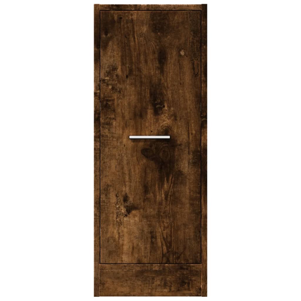 Apothecary Cabinet Smoked Oak 30x41x77.5 cm Engineered Wood - Bargainia.com - 8721158399533 - 855155