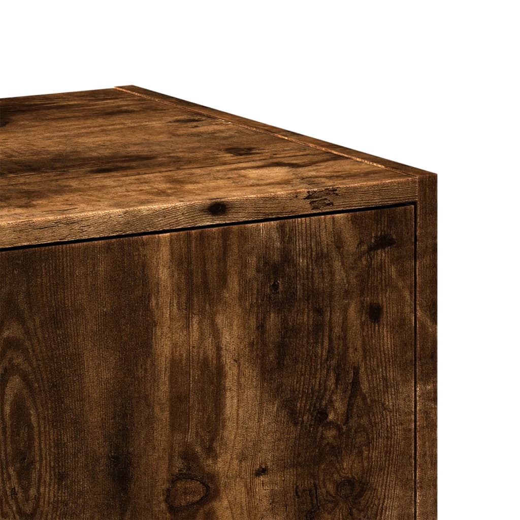 Apothecary Cabinet Smoked Oak 30x41x77.5 cm Engineered Wood - Bargainia.com - 8721158399533 - 855155
