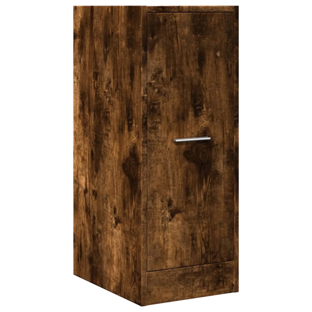 Apothecary Cabinet Smoked Oak 30x41x77.5 cm Engineered Wood - Bargainia.com - 8721158399533 - 855155