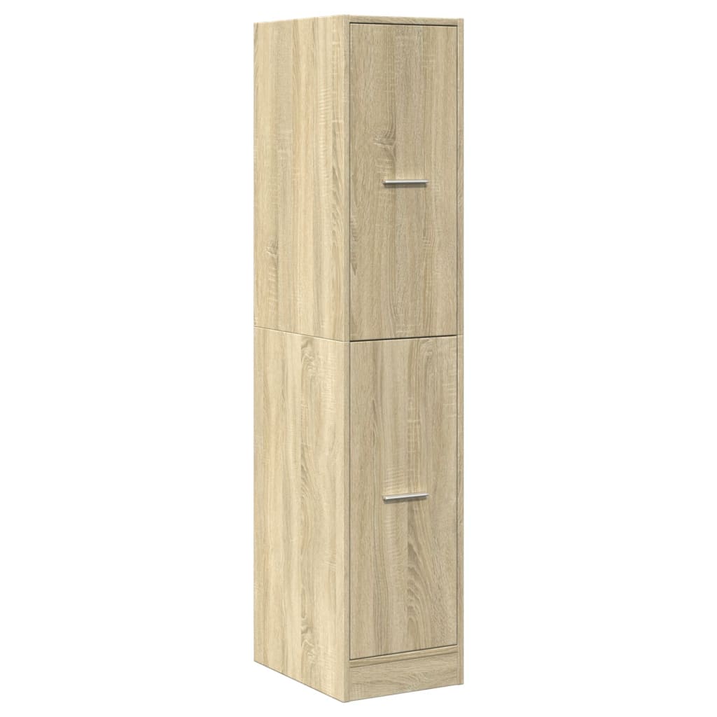 Apothecary Cabinet Sonoma Oak 30x41x144.5 cm Engineered Wood - Bargainia.com - 8721158399694 - 855171