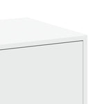 Apothecary Cabinet White 30x41x118 cm Engineered Wood - Bargainia.com - 