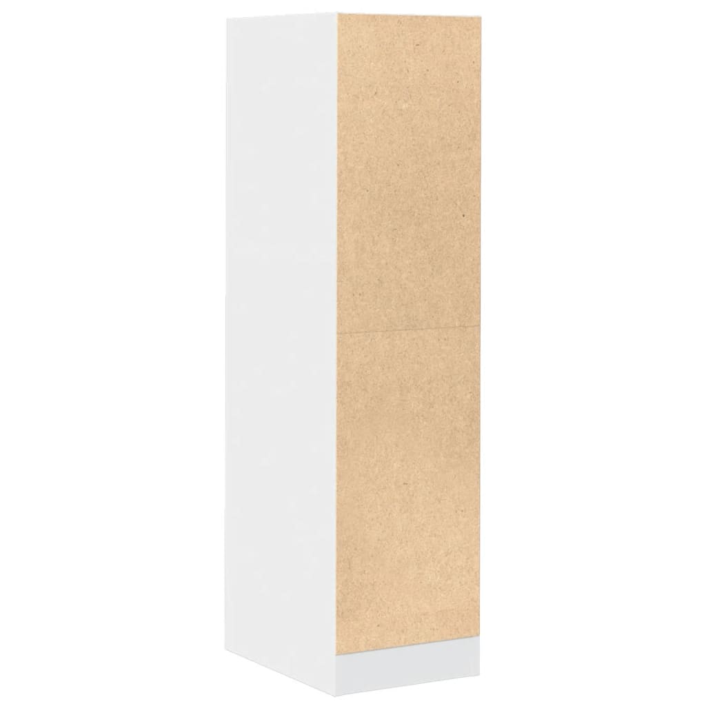 Apothecary Cabinet White 30x41x118 cm Engineered Wood - Bargainia.com - 8721158399588 - 855160