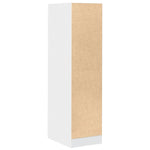 Apothecary Cabinet White 30x41x118 cm Engineered Wood - Bargainia.com - 