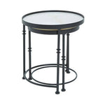 Arcana Set Of 2 Round Side Tables - Bargainia.com - 5018705484624