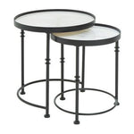 Arcana Set Of 2 Round Side Tables - Bargainia.com - 5018705484624