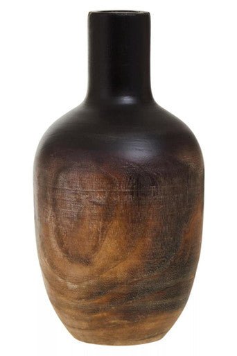 Arlo Large Wooden Ombre Vase - Bargainia.com - 5018705986463