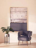 Astratto Grey and Gold Foil Wall Art - Bargainia.com - 5018705500416