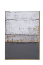 Astratto Grey and Gold Foil Wall Art - Bargainia.com - 5018705500416