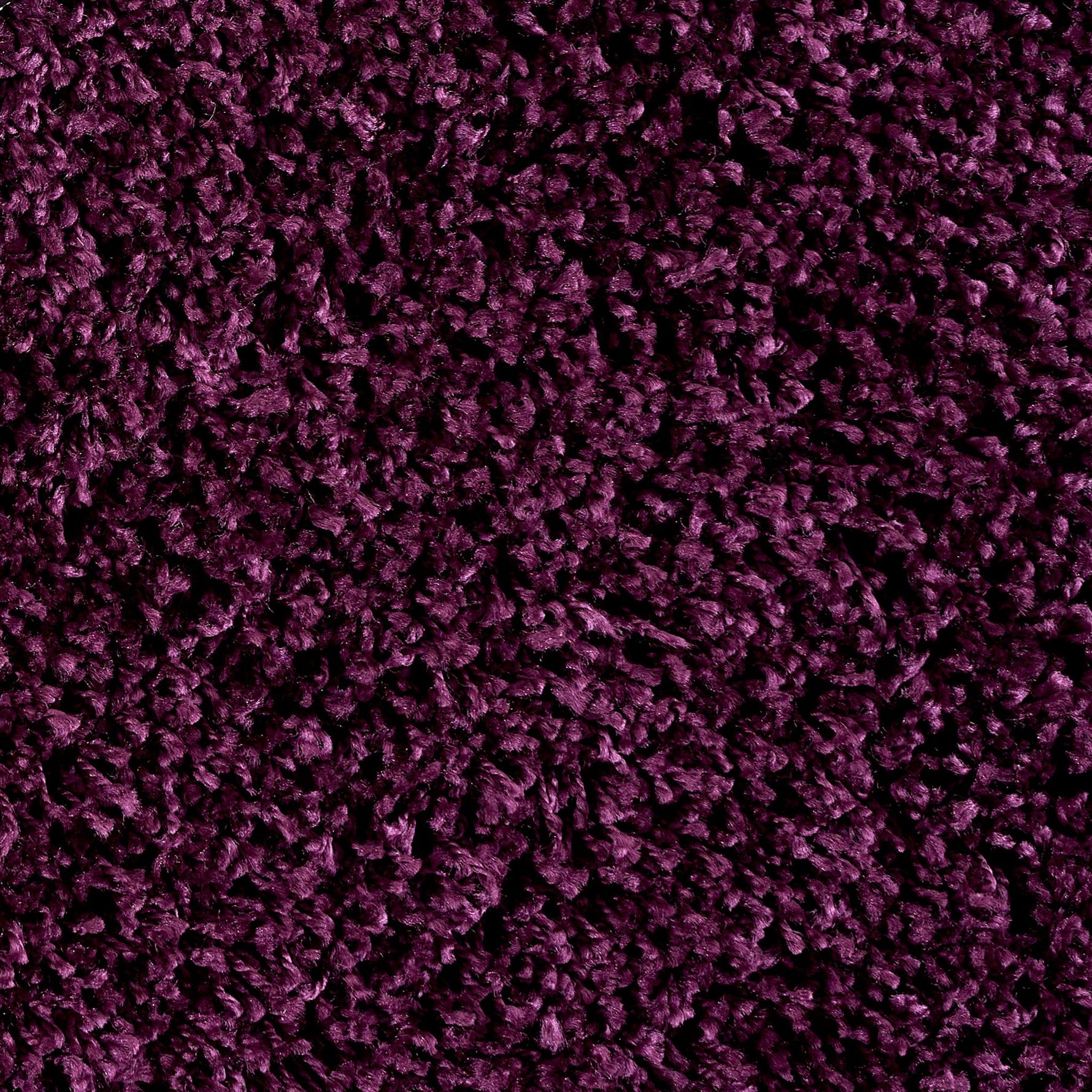 Aubergine Thick Shaggy Rug - California - Bargainia.com - 