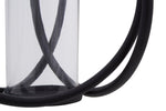 Aura Medium Matte Black Finish Candle Holder - Bargainia.com - 5018705483580