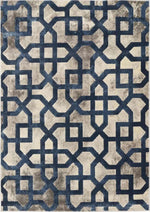 Avanti Navy Moroccan Rug - Bargainia.com - 