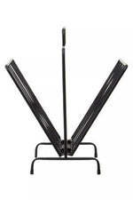 Avento Black Two Pocket Magazine Rack - Bargainia.com - 5018705978468
