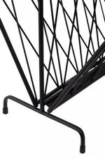Avento Black Two Pocket Magazine Rack - Bargainia.com - 5018705978468