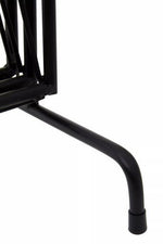 Avento Black Two Pocket Magazine Rack - Bargainia.com - 5018705978468