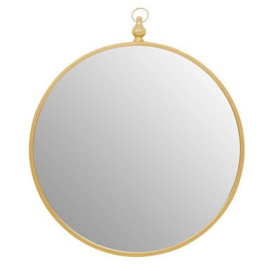 Avento Gold Mirror With Circular Hook - Bargainia.com - 5018705978611