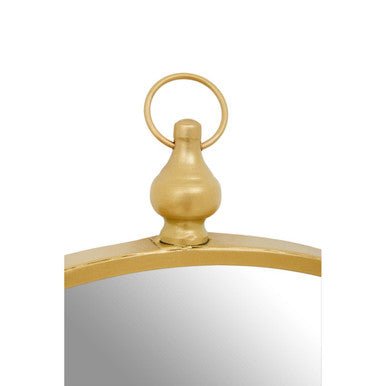 Avento Gold Mirror With Circular Hook - Bargainia.com - 5018705978611