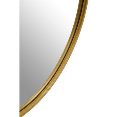 Avento Gold Mirror With Circular Hook - Bargainia.com - 5018705978611