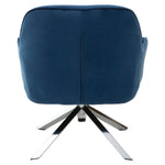 Avery Midnight Velvet Swivel Chair - Bargainia.com - 5018705534695