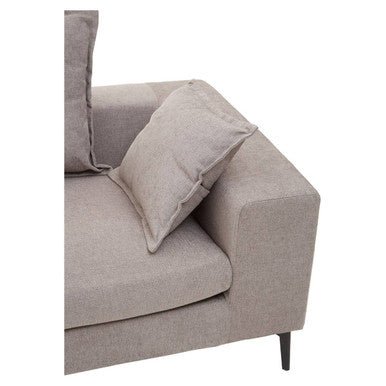 Avignon 3 Seat Grey Sofa - Bargainia.com - 