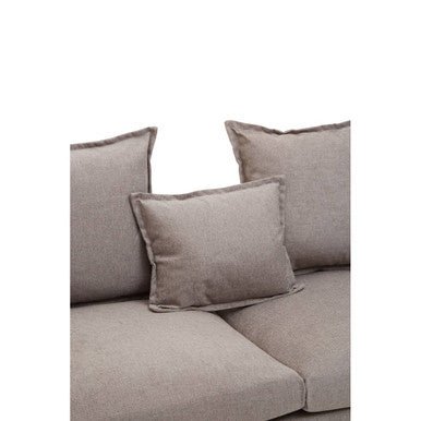 Avignon 3 Seat Grey Sofa - Bargainia.com - 