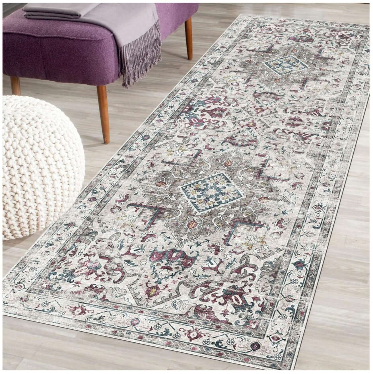 Bahala Vintage Washable Rug - Bargainia.com - 5060912238743 - SIL003003