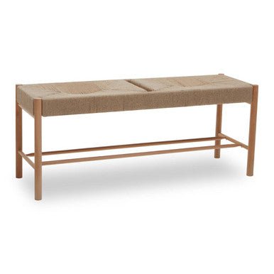 Bandar Natural Rope and Beechwood Bench - Bargainia.com - 5018705965192