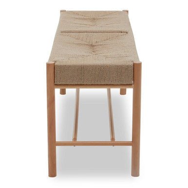 Bandar Natural Rope and Beechwood Bench - Bargainia.com - 5018705965192