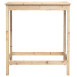 Bar Table 100x50x110 cm Solid Wood Pine - Bargainia.com - 