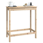 Bar Table 100x50x110 cm Solid Wood Pine - Bargainia.com - 