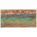 Bar Table 110x55x107 cm Solid Wood Reclaimed and Iron - Bargainia.com - 