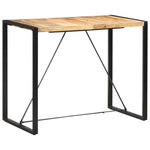 Bar Table 140x70x110 cm Solid Mango Wood - Bargainia.com - 