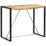 Bar Table 140x70x110 cm Solid Mango Wood - Bargainia.com - 