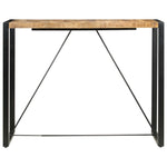 Bar Table 140x70x110 cm Solid Mango Wood - Bargainia.com - 