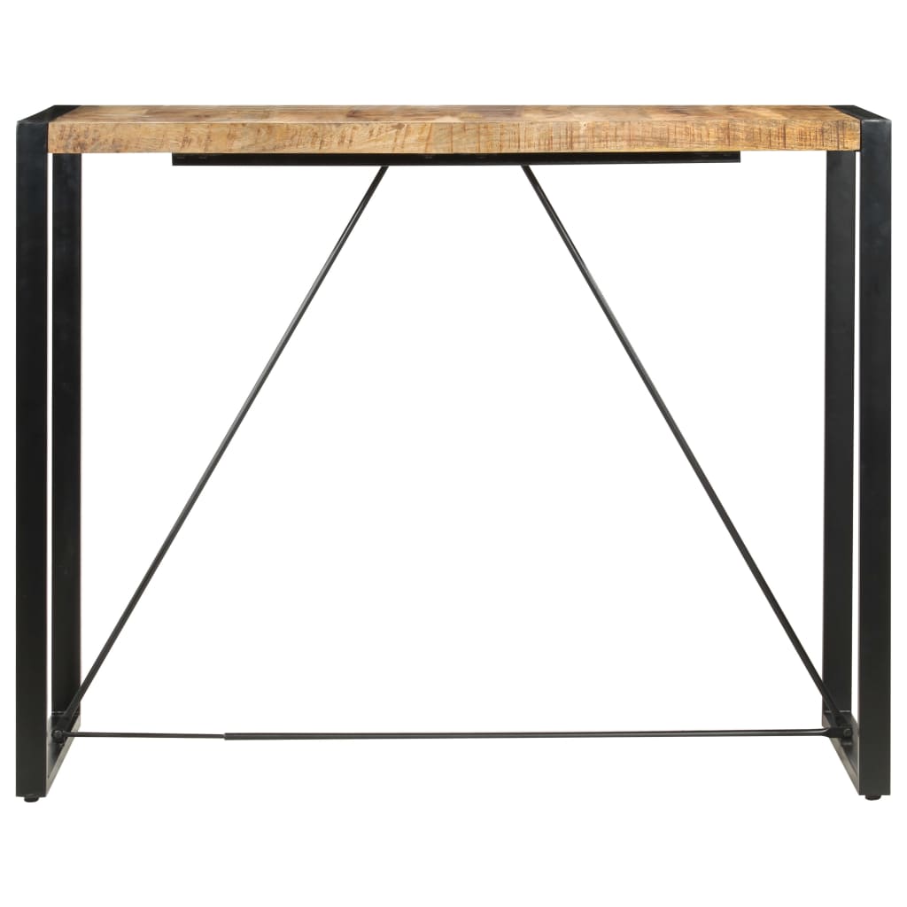 Bar Table 140x70x110 cm Solid Mango Wood - Bargainia.com - 