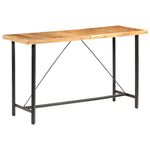 Bar Table 180x70x107 cm Solid Acacia Wood - Bargainia.com - 