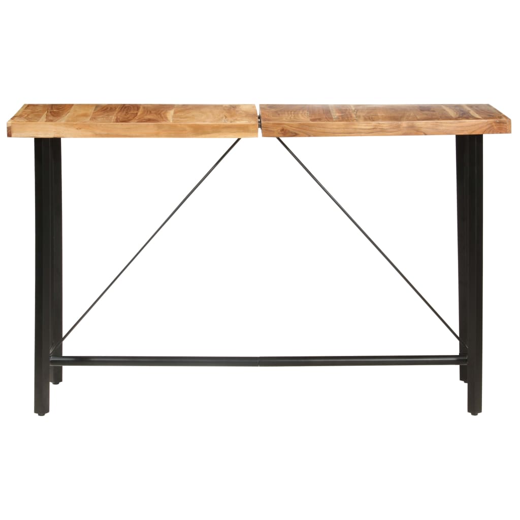 Bar Table 180x70x107 cm Solid Acacia Wood - Bargainia.com - 