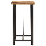 Bar Table 55x55x107 cm Solid Wood Mango and Iron - Bargainia.com - 